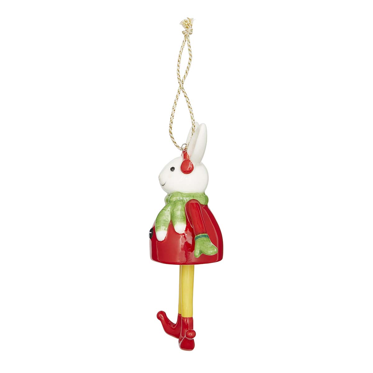 Kit Kemp Bunny Bell Ornament image number null
